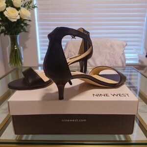 Nine West Leisa Leather heeled strapped